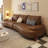 Italian Retro Creative Brown Sofa