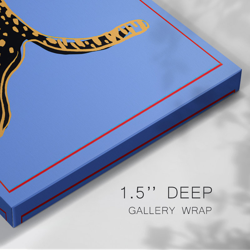 Toile tendue The Wild Leopard I-Gallery, H 12 po x l 18 po