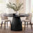 Advait Minimalist Round Pedestal Dining Table 