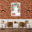 Art mural fantaisiste avec buste de tomate-129007690