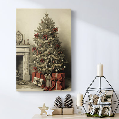 Art des Fêtes de Noël - Toile tendue avec châssis CDXCV