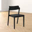Chaise d'appoint empilable en bois massif-1284190172