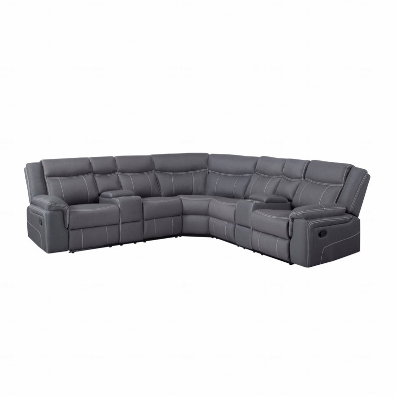 109.4" With Manual Reclining Function Function Sectional Sofa