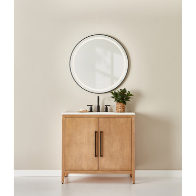 Miroir rond Alder
