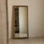 Miroirs pleine longueur rectangulaires en bois massif