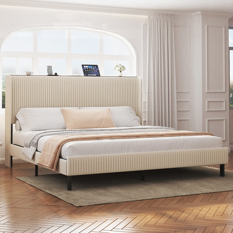 King Size Platform Bed, King
