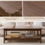 47.2" Solid Wood Frame Coffee Table with Storage-529045738
