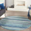 Tapis bleu marine à rayures Gillsville-1363598651