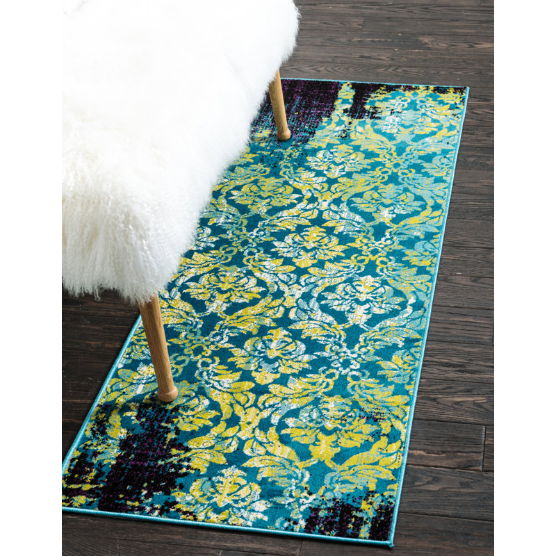 Yareli Damask Indoor Rug