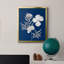 Toile encadrée de qualité supérieure indigo croquis II - prête à être accrochée-356958184-356958191
