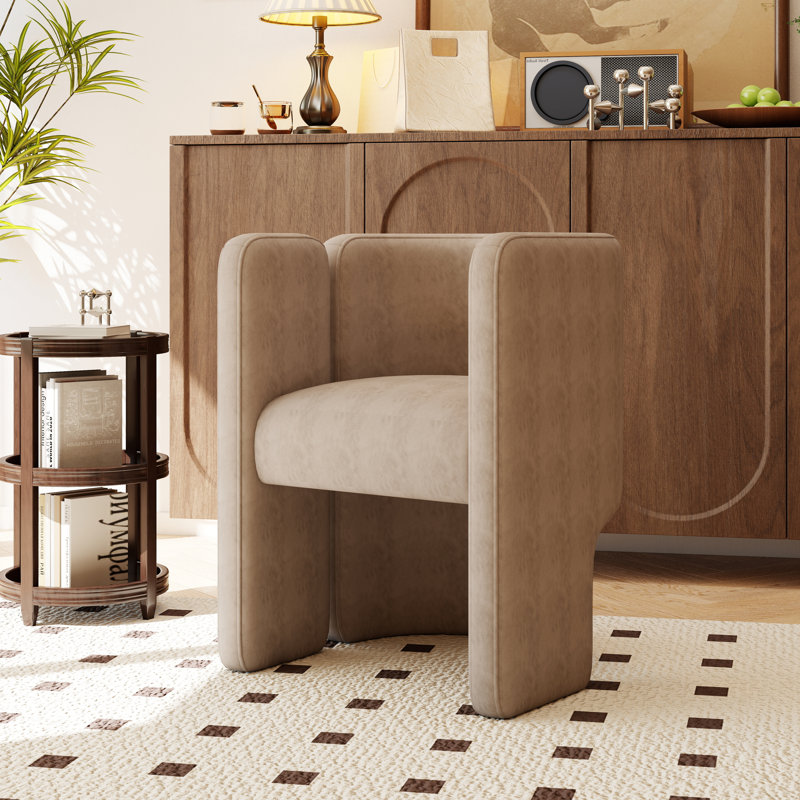 Fauteuil Beall, Gris