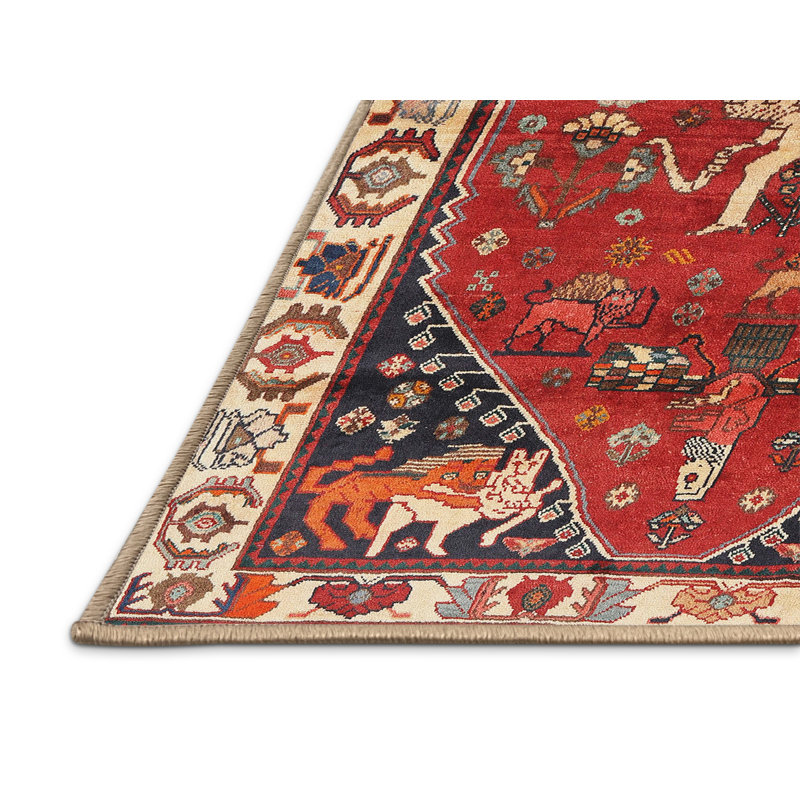 Oriental Indoor Rug, Rectangle 2' x 3'