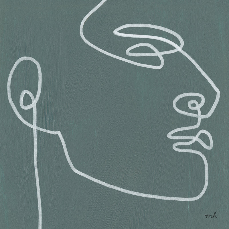 About Face I by Moira Hershey - Wrapped Canvas Art Prints, 46cm H x 30cm W 3.8cm D