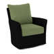 Lanai Upholstered Swivel Armchair