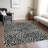Evalora Black Washable Indoor-Outdoor Rug - -1758145977