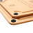 2-Pc. Eco-Friendly Composite Reversible Cutting Board Medium&Large Set With Handles, Mom