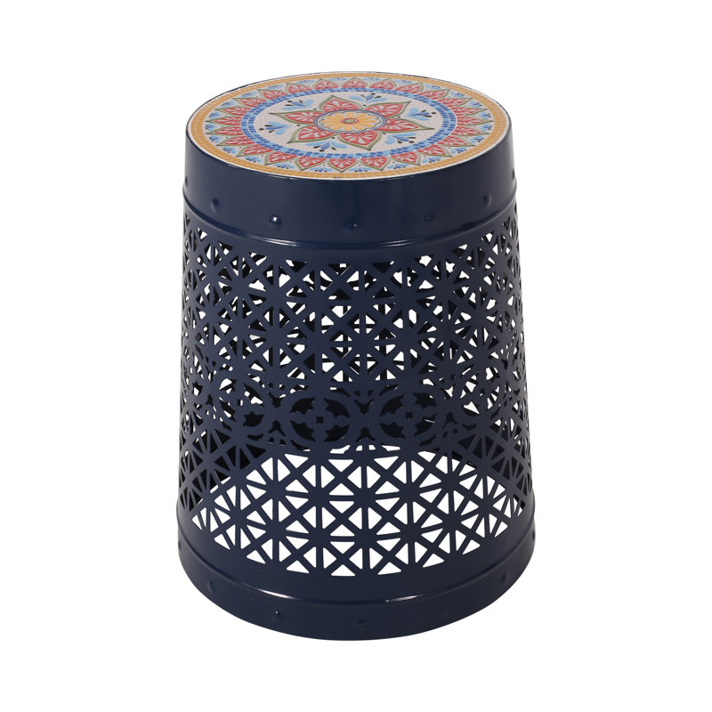CRANBROOK SIDE TABLE, Dark Blue