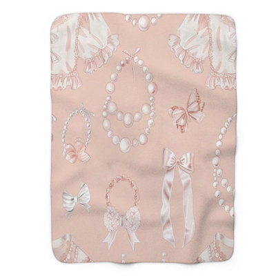 Couverture rose de qualité supérieure 1 pièce