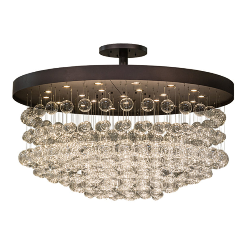 Bulle 22 - Light Semi Flush Mount