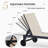 Shamecia Outdoor Rust-Resistant Metal Chaise Lounge , Cushion Included-992307851