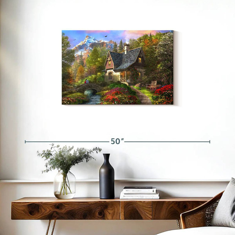 Lilie The Log Home, 20" H x 30" W