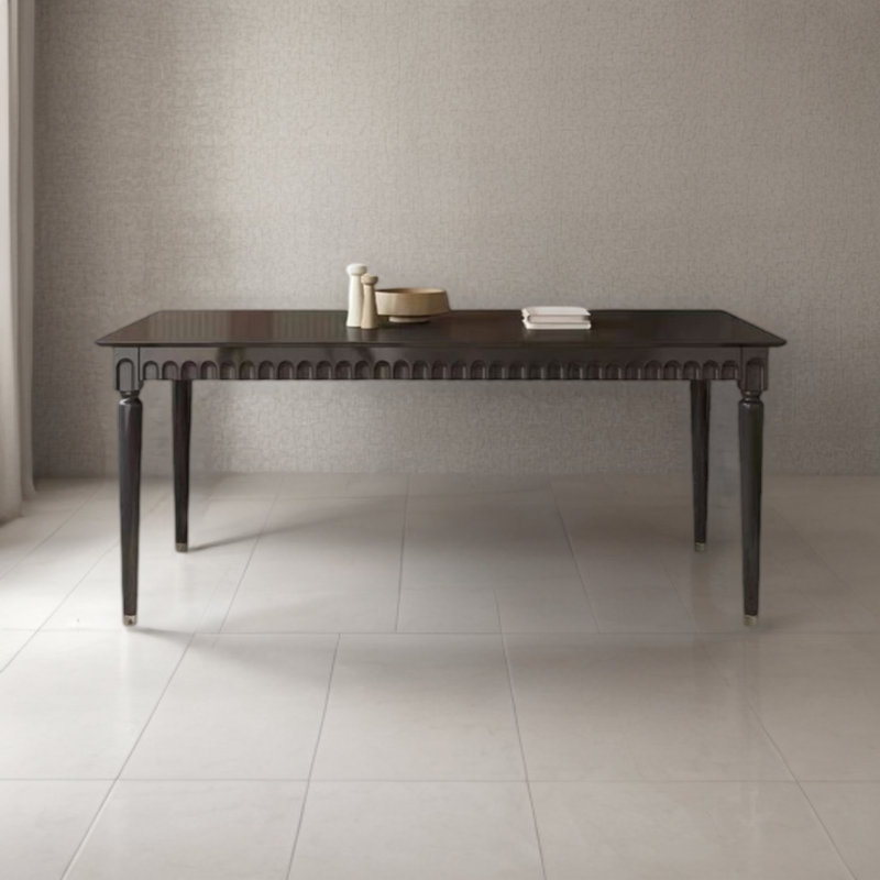 Tamisha Ash Solid Wood Dining Table, 31.49" W x 62.99" L