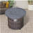 Aluminum propane outdoor fire pit table