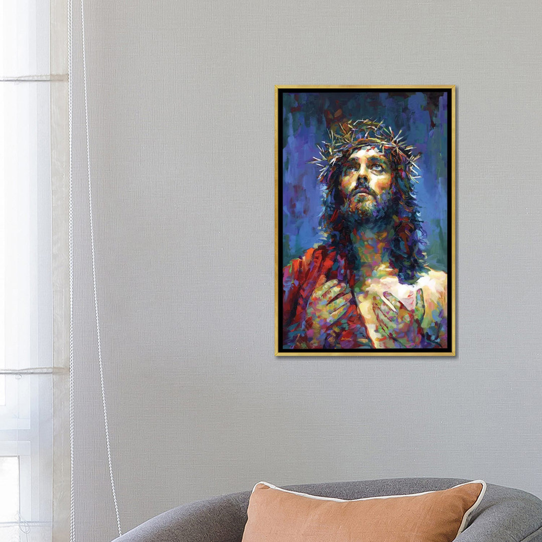 " Jesus Christ " by Leon Devenice East Urban Home Mat 