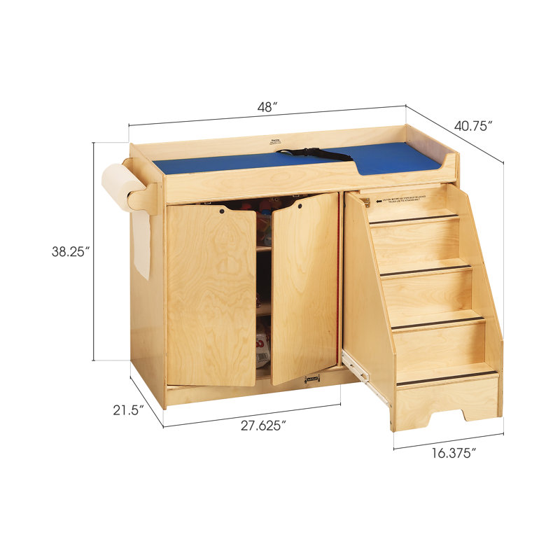 Jonti-Craft® Changing Table with Pad
