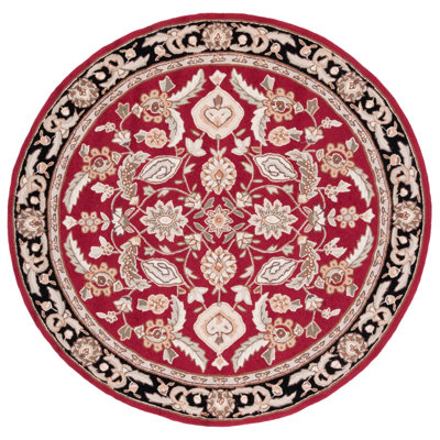 Tapis performance oriental crocheté à la main et facile à entretenir Taran