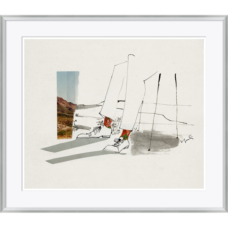 Textile Sightseeing Giclee Print by Yuki Osada, 26.5'' H x 30.5'' W x 1.75'' D