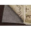 Tapis oriental vert en laine 8 x 11