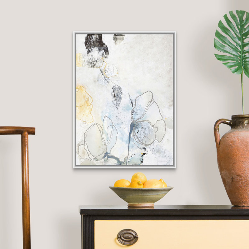 «Nowhere Land 1», reproduction d'art, H 26 po x l 20 po x P 1,75 po, Toile blanche encadrée