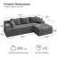 Canapé modulaire en forme de L de Boneless-272654773-272654763