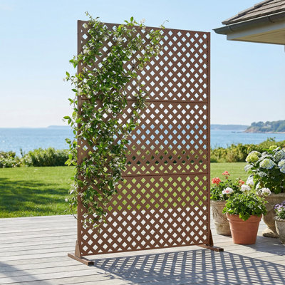 Tyrell 6 ft. H x 4 ft. W Outdoor Metal Privacy Screen