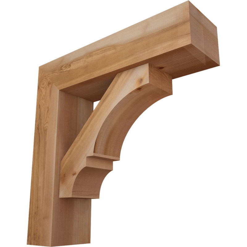 Support à blocs l 7 1/2 po x P 28 po x H 28 po avec renfort en cèdre rouge de l'Ouest, 28 po x 28 po