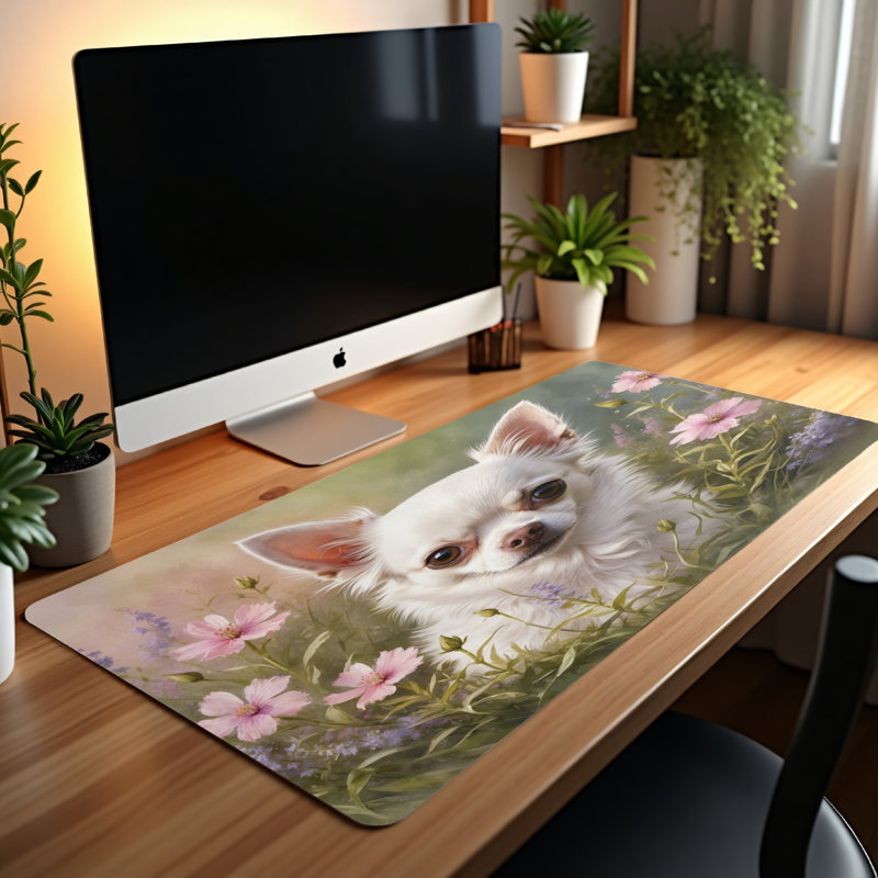 Polyester Desk Pad, 31.5x15.5