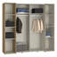 Schermbeck 4 Door Wardrobe