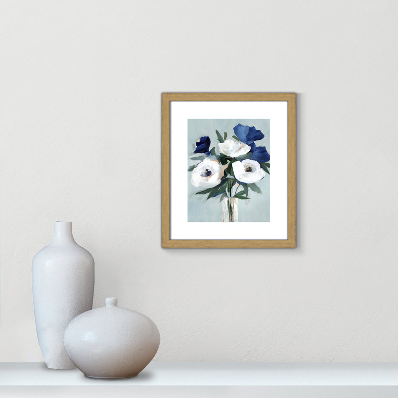 The Day I Met You - Cadre photo, reproduction d'art sur papier, Papier avec cadre beige, H 15 po x l 13 po x P 0,75 po