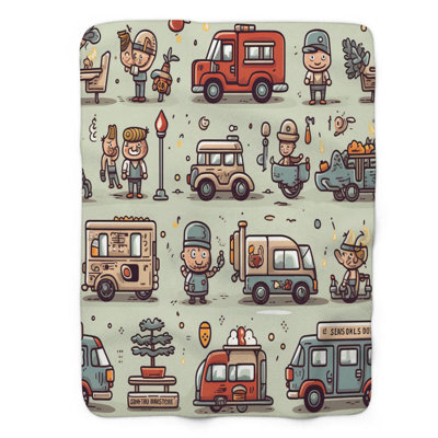 Diminutive vehicles - 1 Piece Premium Blanket