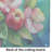 Arkansas Apple Blossom in Watercolor Glass Cutting Board Large
