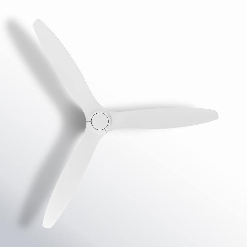 Viceroy 52in 3-Blades Indoor Ceiling Fan with Remote Control, White