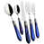 Silver/Blue is out of stock selected