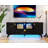 63" W Tv Stand With Motion-Activated Light And Built-In Charging Station-1857689541