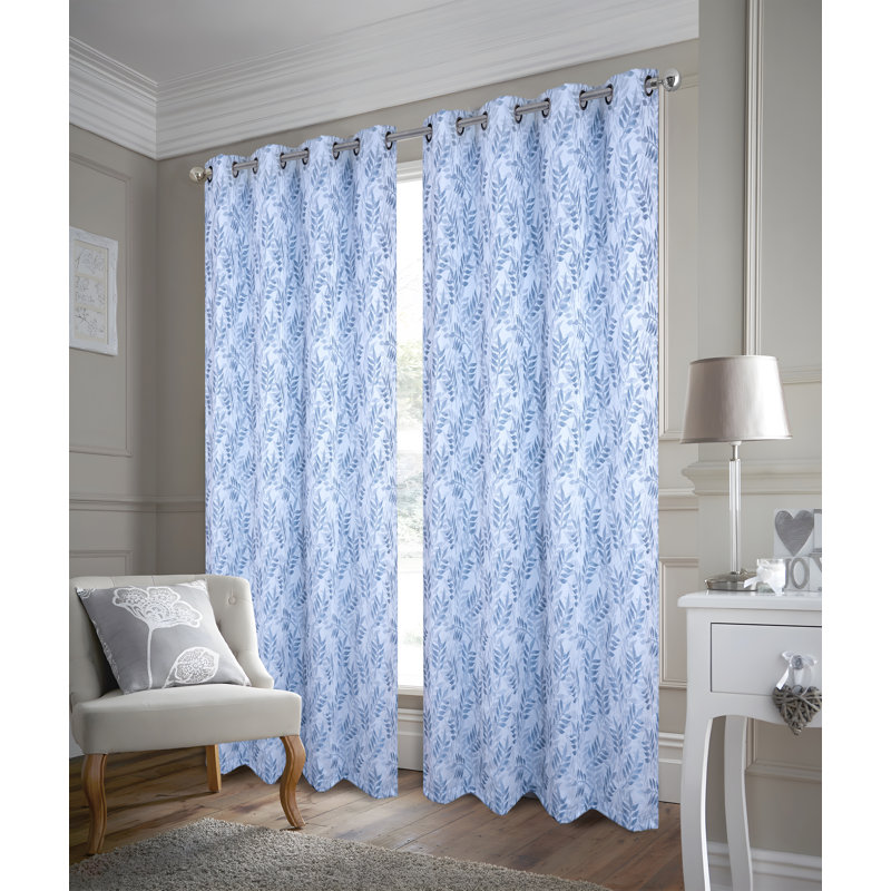 Ensemble de rideau de fenêtre Parkwoods, Wedgewood