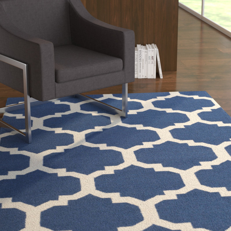Bangor Wool Geometric Indoor Rug, Rectangle 9' x 12'