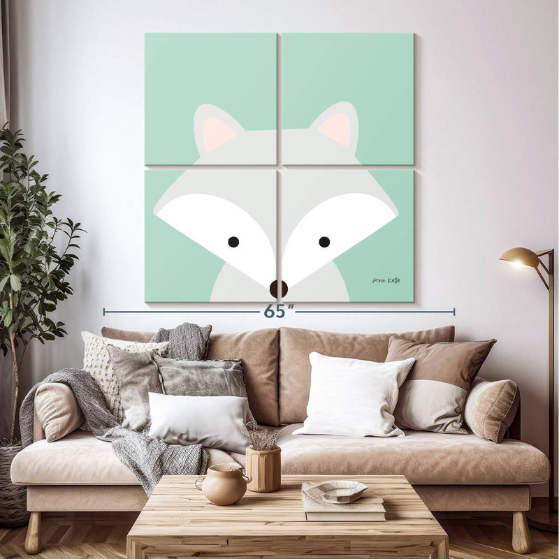Ashelle Cuddly Fox, H 50 po x l 50 po