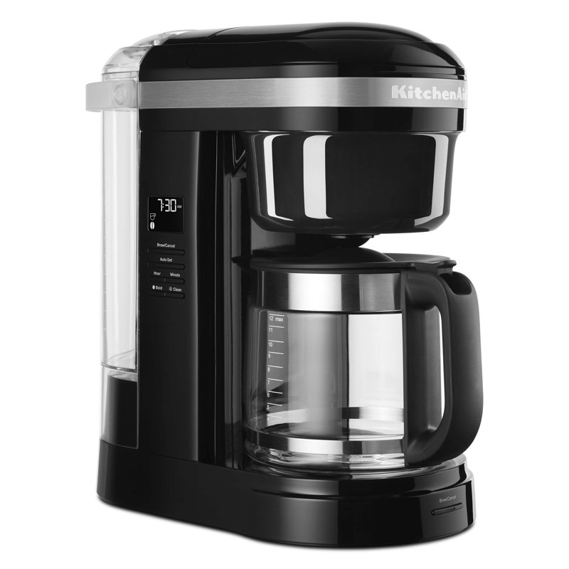 Cafetière à goutte à goutte en onyx 12 tasses KitchenAid, Noir
