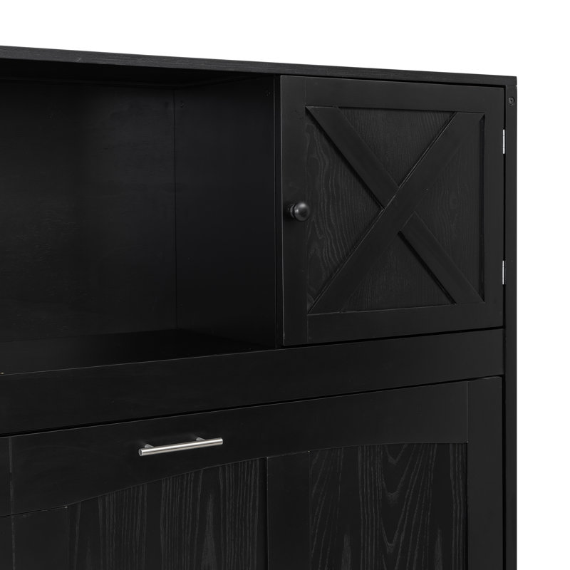 Lit escamotable Sansin avec armoires et structure en bois massif pour chambre d'amis Sansin