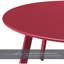 Table basse ronde de patio, table d'appoint d'extérieur résistante aux intempéries-128955600